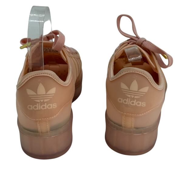 Adidas Jelly Sneakers Sneakers Adidas Jelly Trainers Top  Adidas Superstar Jelly Vapour Pink Platform Sneakers Womens 7